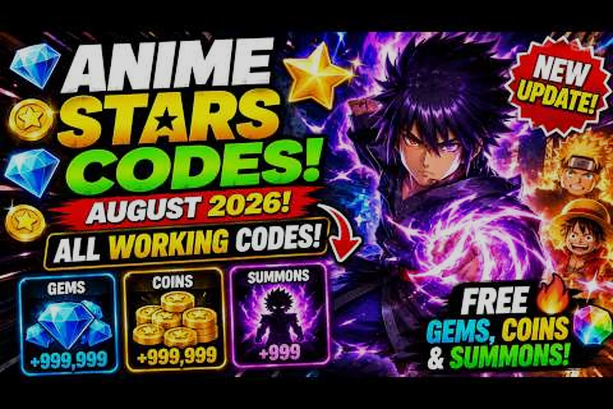 Anime Stars Codes for Gems: Free Summons and Potions Too